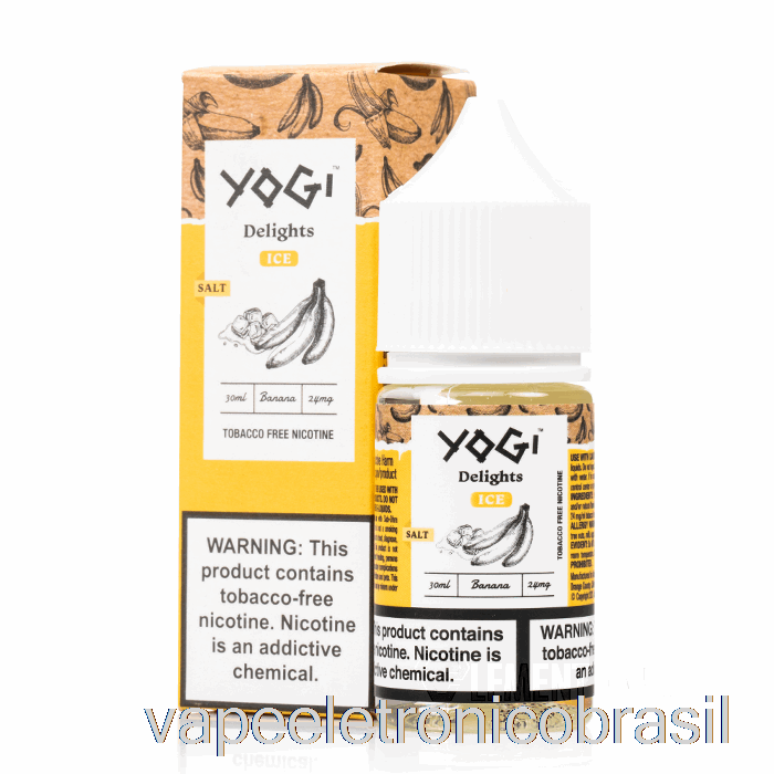 Sais De Gelo De Banana Vape Vaporesso - Delícias De Iogue - 30ml 24mg